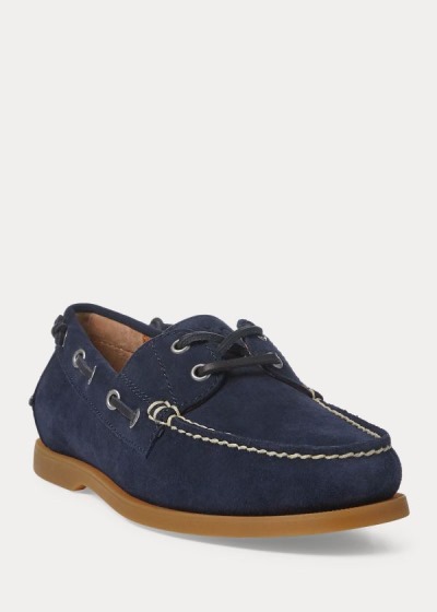 Polo Ralph Lauren Merton Suede Sejlersko Herre Danmark (KLUJP1293)